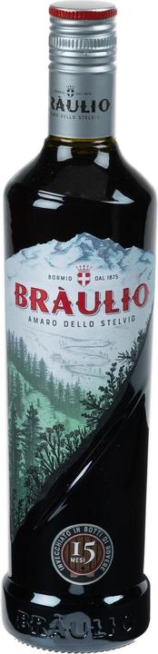 Actual product image Braulio Amaro Alpino di Bormio (18 years, 21 %, Italy, 1 x 70 cl, Bitter liqueurs)