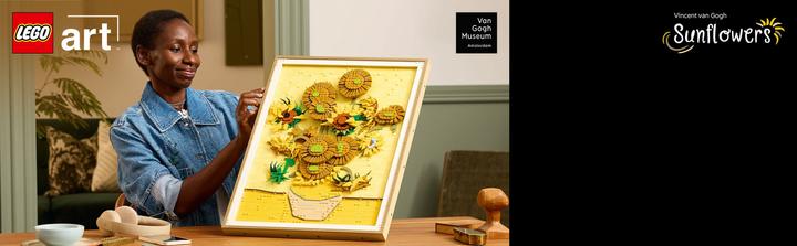Image du produit LEGO Vincent van Gogh - Tournesols (31215, LEGO DC, LEGO difficiles à trouver)
