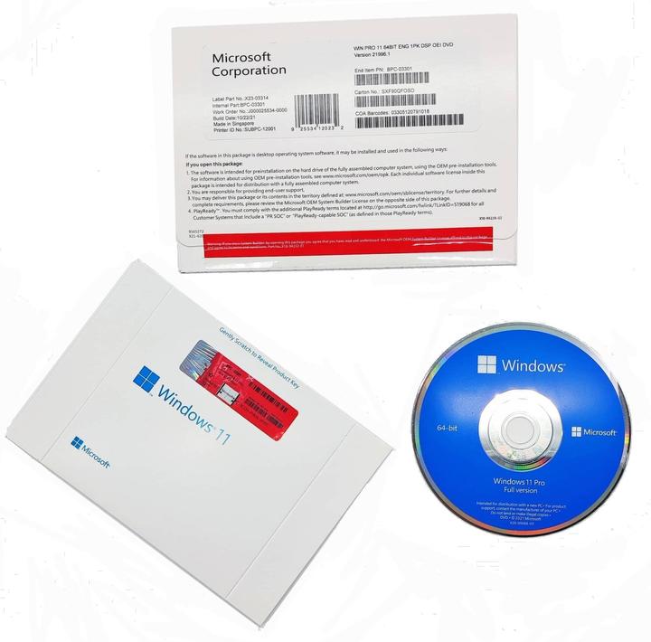 Image du produit Microsoft Windows 11 Home (ENG) (1 Utilisateur, Illimité)
