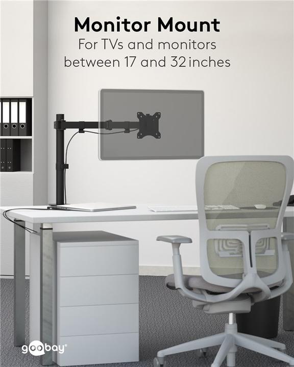 Actual product image Goobay monitor mount single flex (Table, 32")