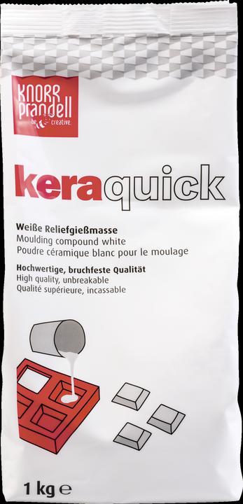 Produktbild Knorr Prandell Giessmasse keraquick | weiss, 1 kg