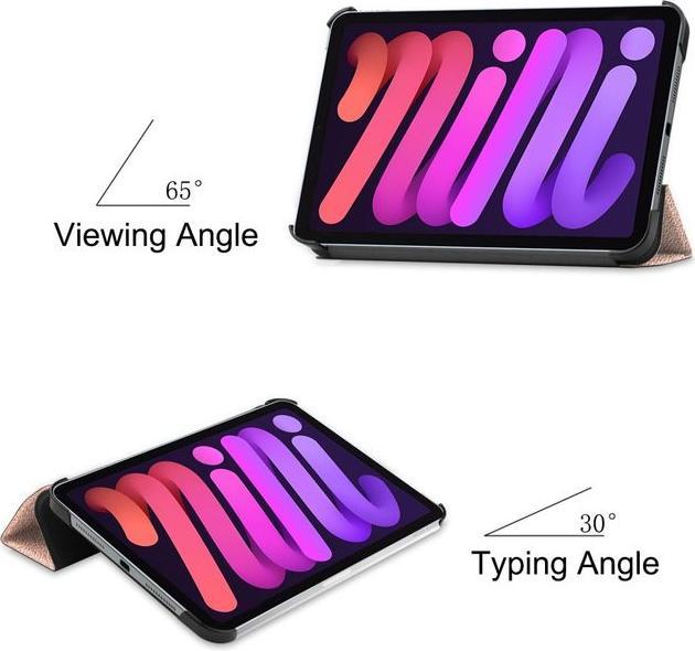 Produktbild MU Classic Dreifach faltbare Leder Hülle (iPad mini 6)