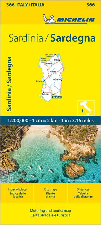 Produktbild Michelin Sardinia - Local Map 366