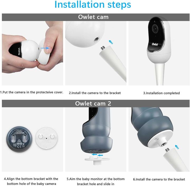 Produktbild Tiuihu Flexible Baby Monitor Halterung für Owlet Cam