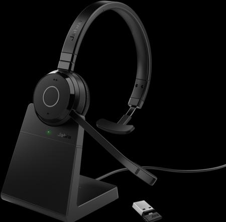 Produktbild Jabra Evolve 65 TE UC Mono NC (Bluetooth, USB-A)incl. Charger (Kabellos, USB-A)