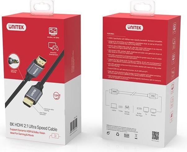Actual product image Unitek HDMI - HDMI (3 m, HDMI)