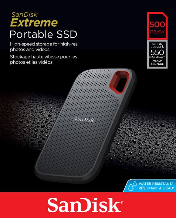 Immagine prodotto SanDisk Extreme Portable V1 (500 GB)