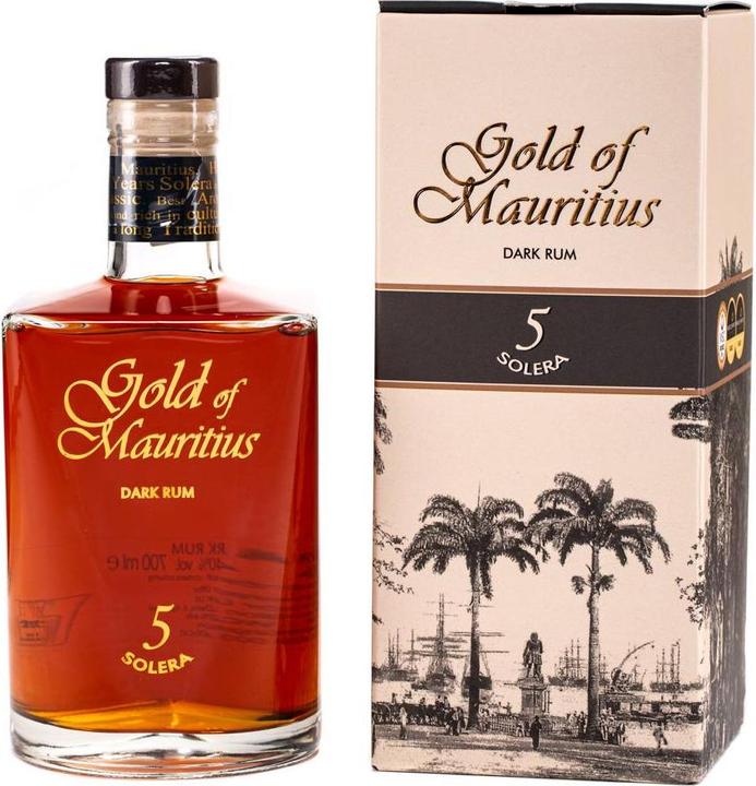 Image du produit Gold of Mauritius 5 Years Solera (1 x 70 cl)