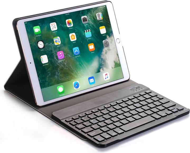Actual product image Lobwerk 2in1 Keyboard Cover for Apple iPad 10.2 2019/2020/2021 7 Generation with stand function Keyboard (iPad 10.2 2019)