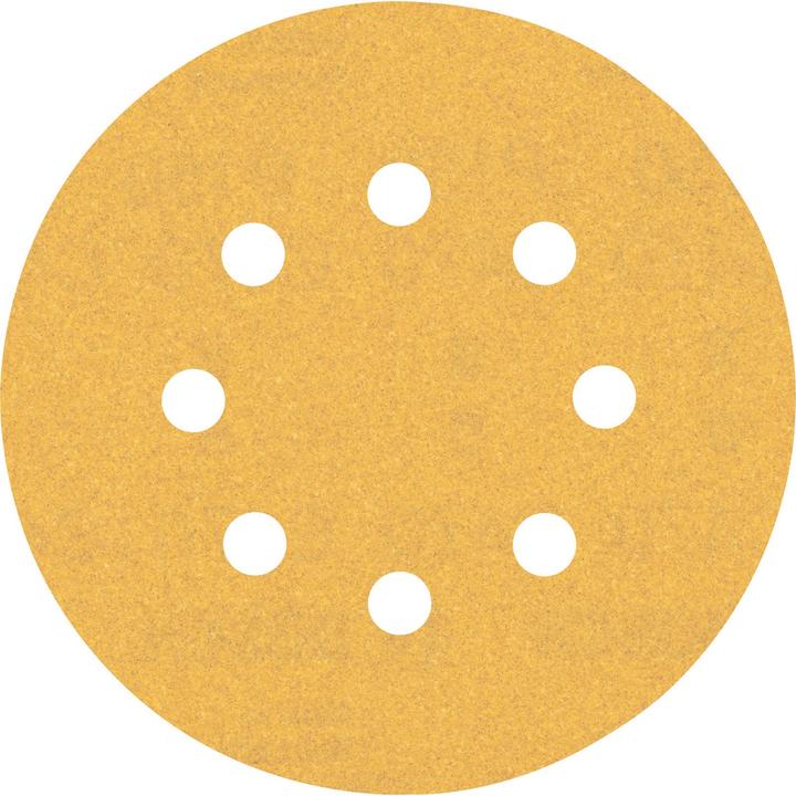 Immagine prodotto Bosch Professional Zubehör Expert C470 Carta vetrata a 8 fori per levigatrice rotorbitale, 125 mm, G 150, 50 pezzi. (150)