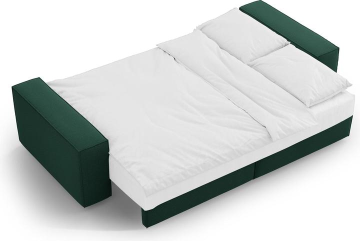 Actual product image Micadoni Sofa With Bed Function And Box, "Jodie", 3 Seats, 247x107x86 Made in Europe (2 person sofa, 3-seater, 4-seater)