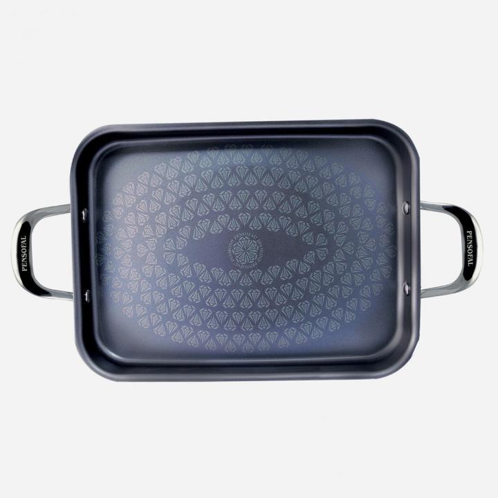 Actual product image Pensofal Magnifiqa Diamond Pro Rectang Steak Grill 35x26 6916 (35 cm, Grill pan, Aluminium)