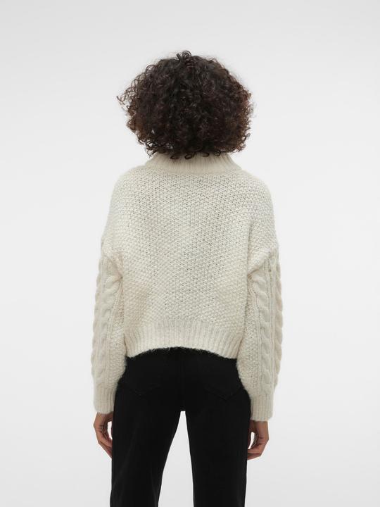 Produktbild Vero Moda VMDREAM LS HIGHNCK CROP PULLOVER GA EXC Strickpullover (XS)