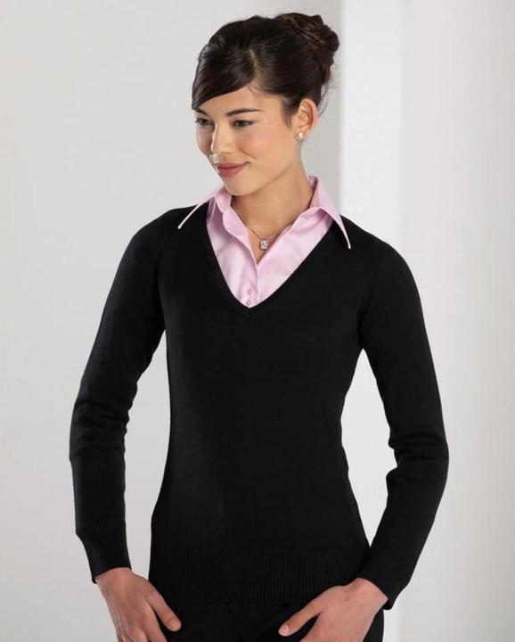 Produktbild Russell Collection Strickpullover mit VAusschnitt (M)