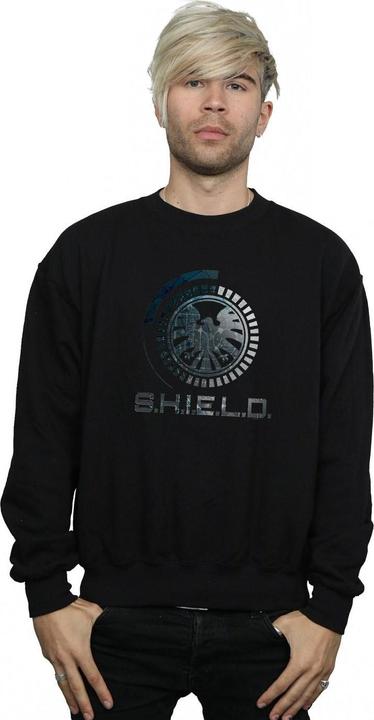 Actual product image Mens Agents Of SHIELD Circuits Cotton Sweatshirt (L)