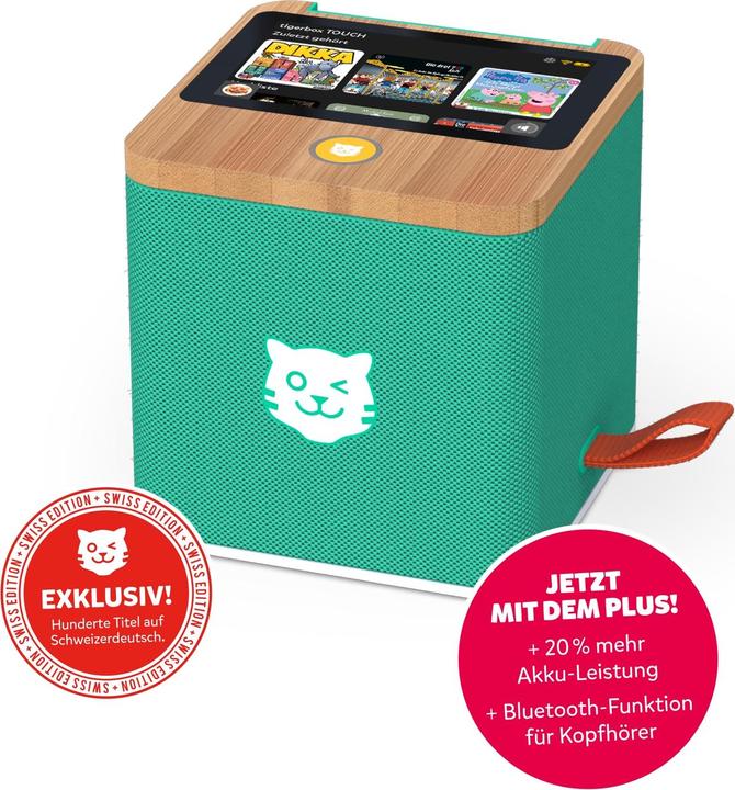 Tigermedia Tigerbox Touch Plus - Swiss-Edition (Deutsch, Schweizerdeutsch)