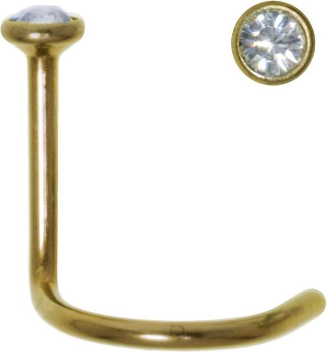 Image du produit Bijouteria Piercing nez (Cristallin, Titane)
