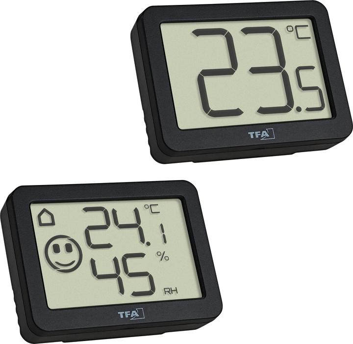 Actual product image TFA Digital thermo-hygrometer SET
