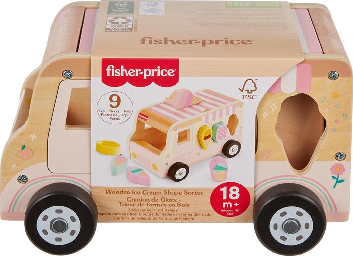 Produktbild Fisher-Price ZuckersÃ¼ÃŸer Holz-Eiswagen
