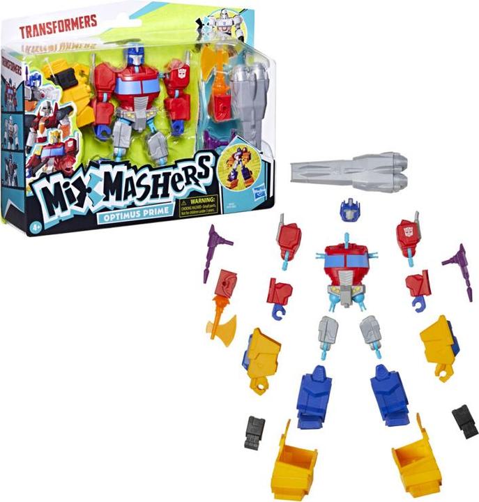 Actual product image Transformers MixMashers Optimus Prime individuell kombinierbare Deluxe Action-Figur & Accessoires
