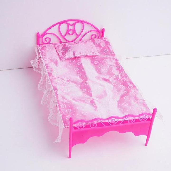 Image du produit Hermex Ensemble d'accessoires de chambre à coucher pour poupées Barbie