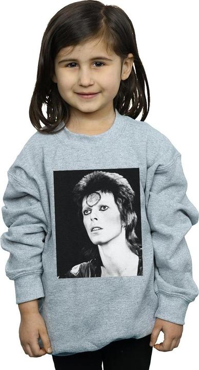 Actual product image David Bowie Girls Ziggy Looking Sweatshirt (152, 158)
