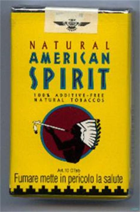 Image du produit Natural American Spirit Boîte jaune (10 pcs)