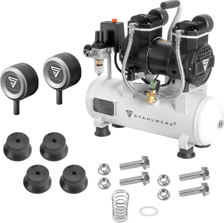 Produktbild Stahlwerk Druckluft Kompressor ST 110 Pro (10 Bar, 10 l)