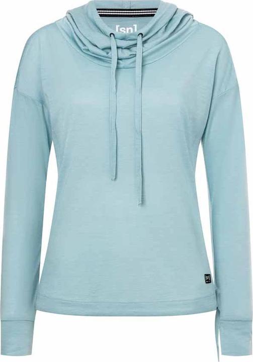 Super Natural Damen Voyage Funnel Hoodie