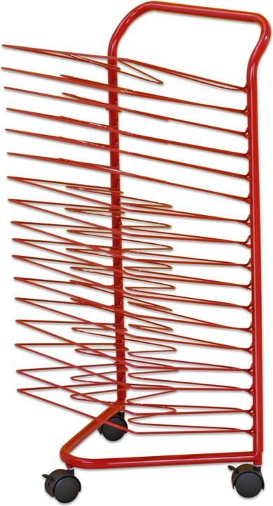 Actual product image Betzold Drying trolley, red