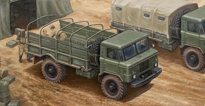 Image du produit Trumpeter Camion léger russe GAZ-66 I
