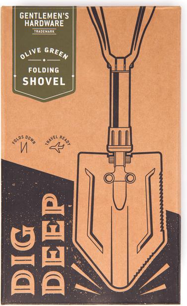 Actual product image Gentlemen's Hardware Folding Shovel