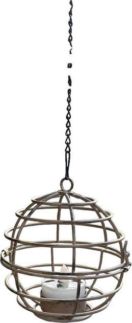 Image du produit GuGus Suspension solaire à LED avec bougie chauffe-plat, Ø 10 cm, brun