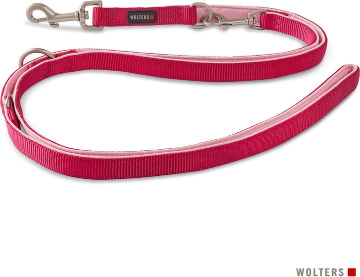 Produktbild Wolters Professional Comfort Führleine Gr.L 200 cm x 2,0 cm himbeer/rosé (L, Hund, Hundesport)