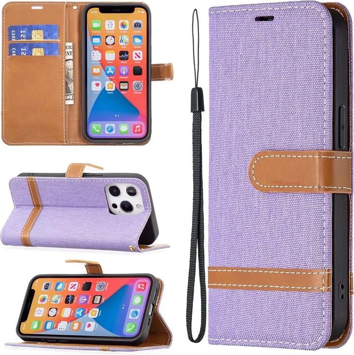 Produktbild König Design Hülle Handy Schutz für Apple iPhone 13 Pro Max Case Cover Tasche Etuis Violett (Apple iPhone 13 Pro Max)