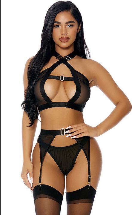 Produktbild Forplay Golden Hour Lingerie Set (L)