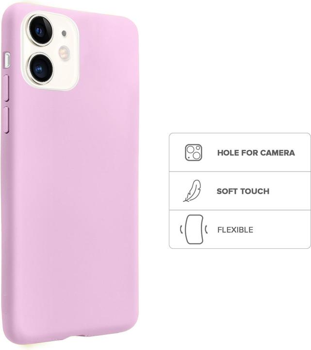 Produktbild SBS Rainbow Case iPhone 12/12 Pro lightpink color (Apple iPhone 12 Pro, Apple iPhone 12)