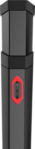 Actual product image Spirit Of Gamer Microphone sur pied compatible Eko Gaming and Live Streaming (Noir/Rouge)