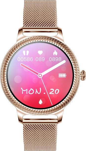 Actual product image EKO Connected Watch 5.0 with heart sensor and Milanaise wristband
