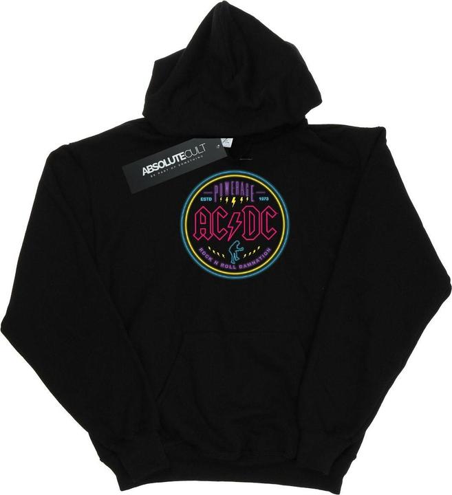 Actual product image AC/DC Girls Circle Neon Hoodie (152, 158)