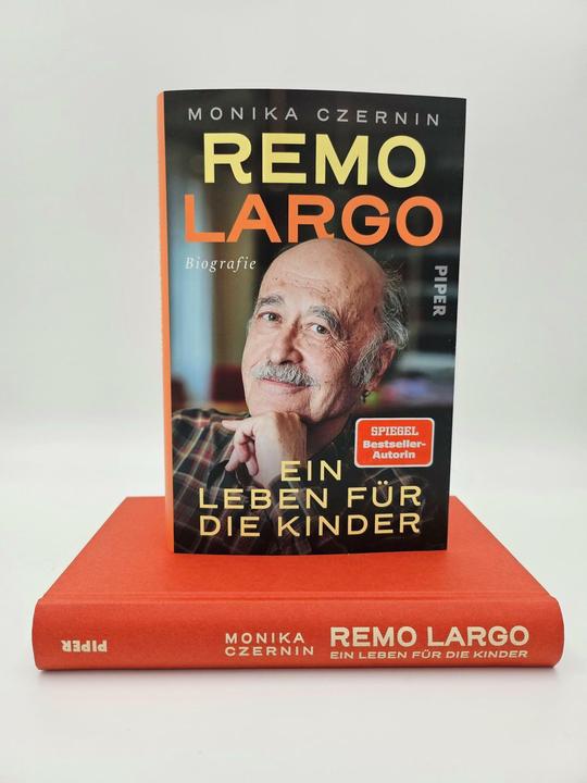 Actual product image Remo Largo – Ein Leben für die Kinder (German, Monika Czernin, 2023)