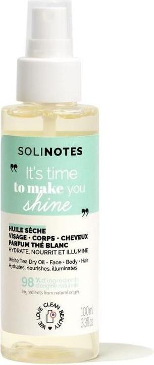 Image du produit Solinotes Huile sèche Thé Blanc (Brume corporelle, 100 ml)