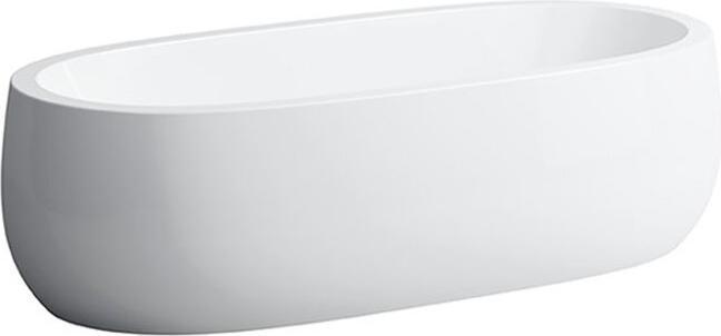 Produktbild Laufen Il Bagno Alessi One Badewanne, Whirlsystem, freistehend mit Schürze, 1830x870x460mm, ohne Be (240 l, 183 cm, 87 cm)