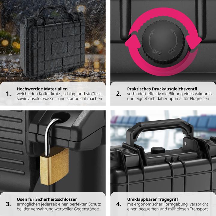 Actual product image tectake Universal photo case (Photo case, 4.40 l)