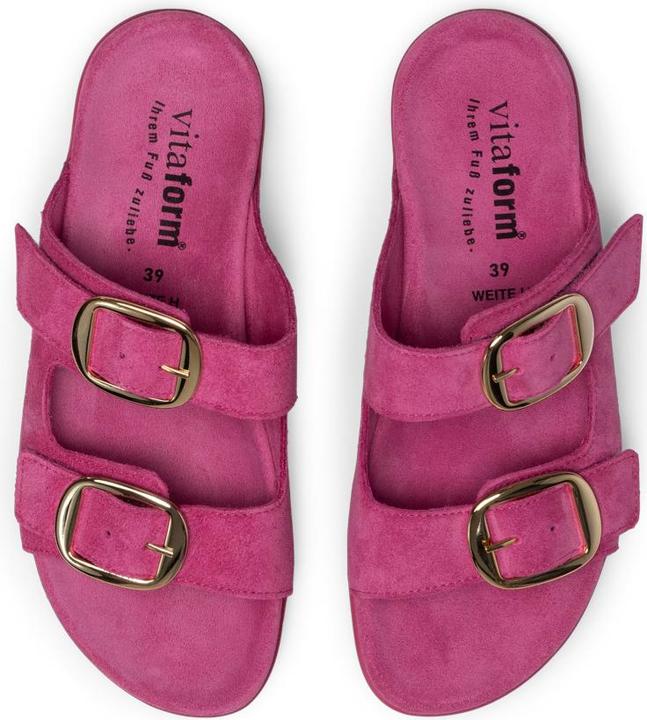 Actual product image Vitaform Pantolette Veloursleder Soft (39)