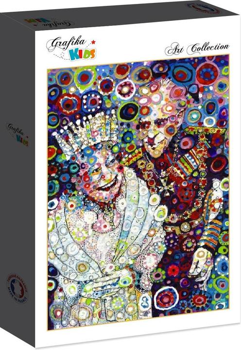 Image du produit Grafika Kids Puzzle 204 pièces Sally Rich - La reine et le prince Philip (204 pièces)
