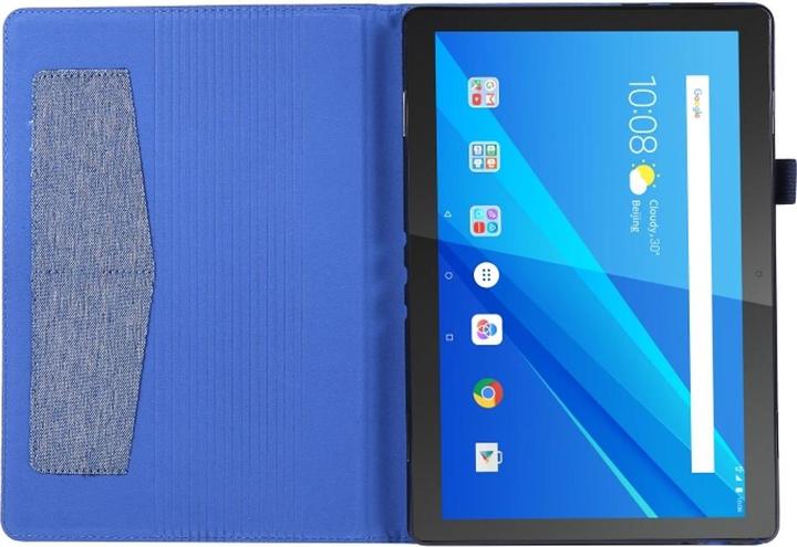 Produktbild König Design Schutz Hülle für Lenovo Tab P10 Smart Cover Case Etui Tablet Tasche Bookcover (Tab P10)