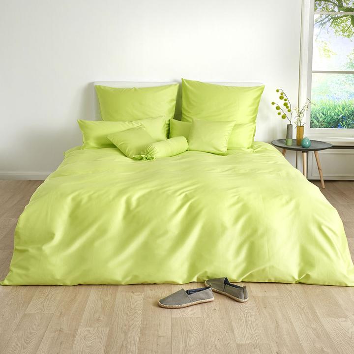 Image du produit Traumschlaf uni (Set de linge de lit, 155x200 cm + 80x80 cm)
