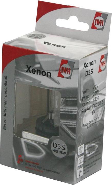 Produktbild IWH 19349 Xenon Leuchtmittel D3S 35 W 42 V (D3S)