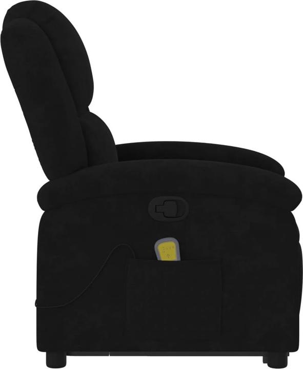 Actual product image VidaXL Massage chair with stand-up aid velvet